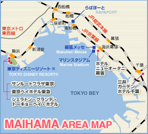 舞浜エリアマップ